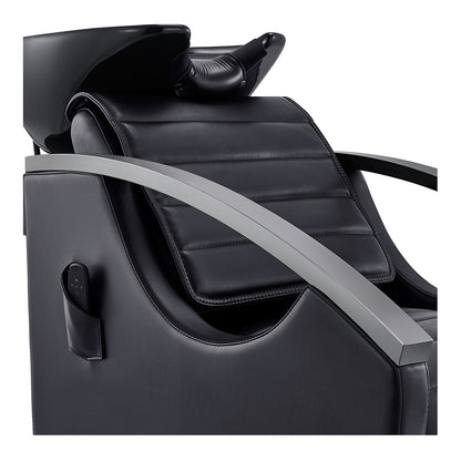 Bella V Titanium Electric Massage Reclining Backwash Shampoo Chair
