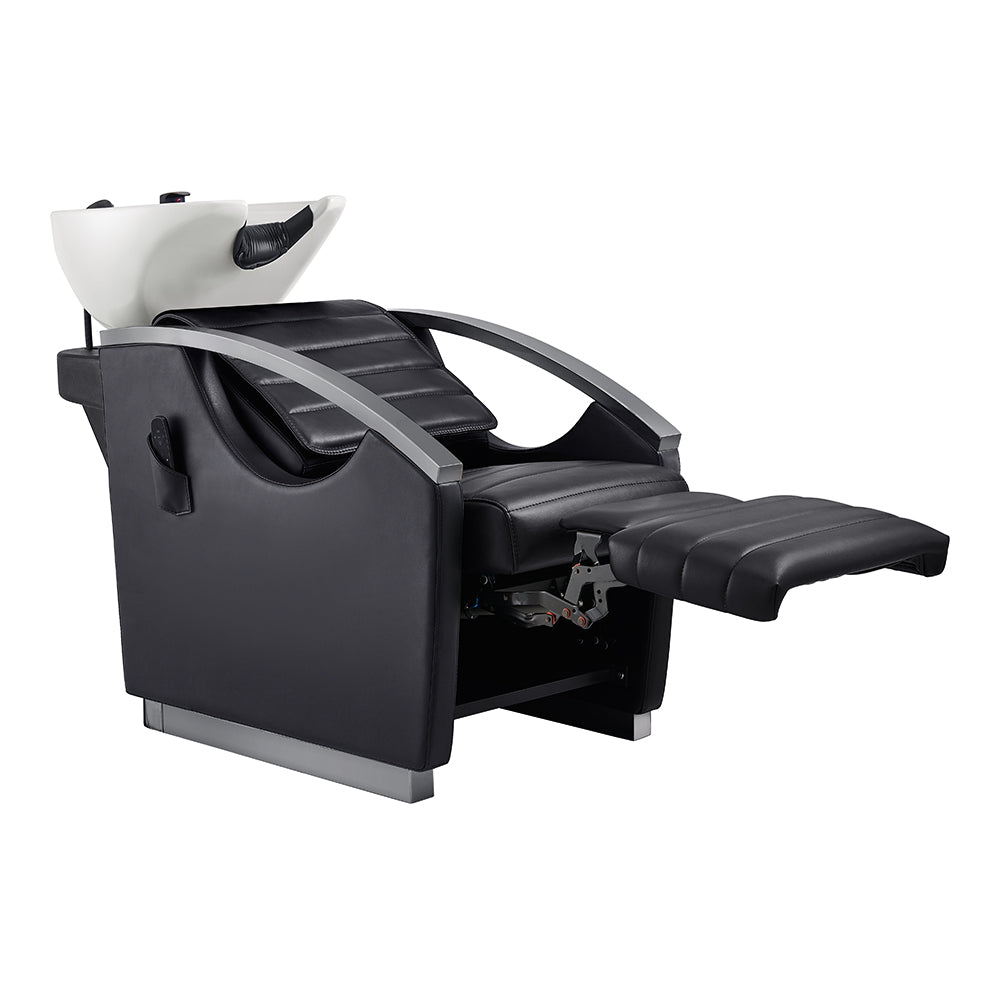 Bella V Titanium Electric Massage Reclining Backwash Shampoo Chair