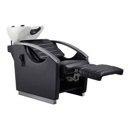Bella V Titanium Electric Massage Reclining Backwash Shampoo Chair