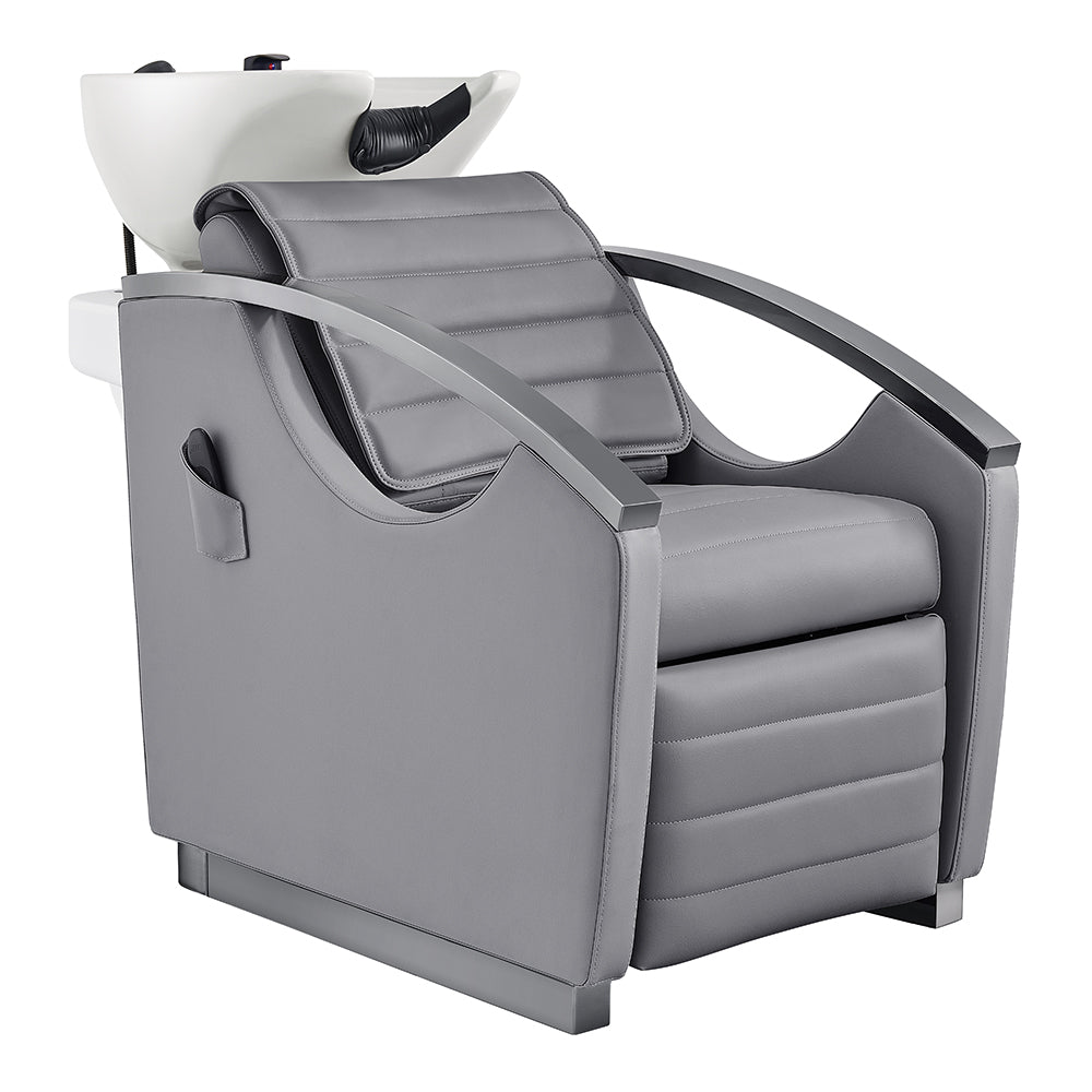 Bella V Titanium Electric Massage Reclining Backwash Shampoo Chair