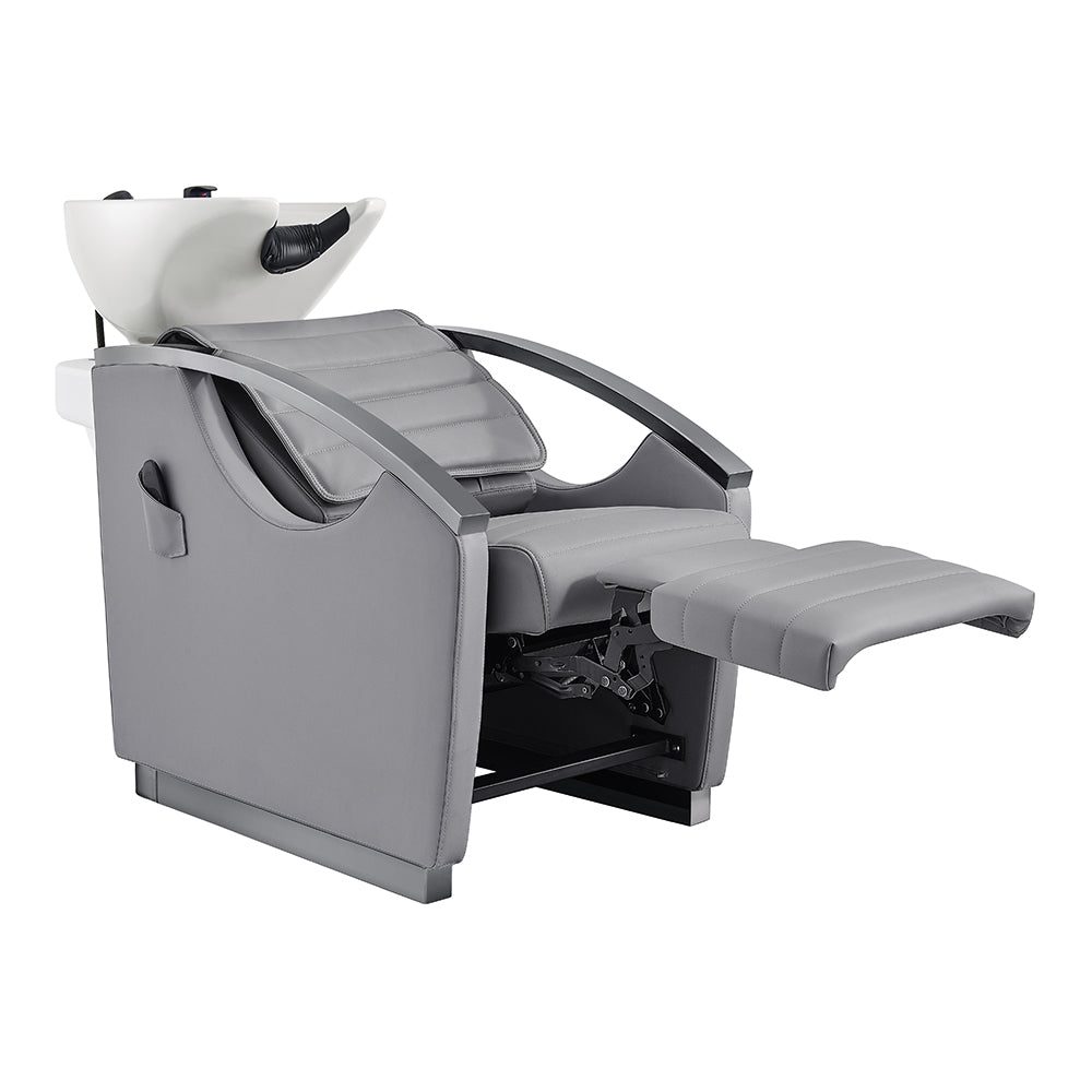 Bella V Titanium Electric Massage Reclining Backwash Shampoo Chair