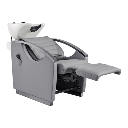 Bella V Titanium Electric Massage Reclining Backwash Shampoo Chair