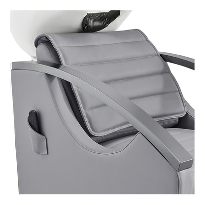 Bella V Titanium Electric Massage Reclining Backwash Shampoo Chair
