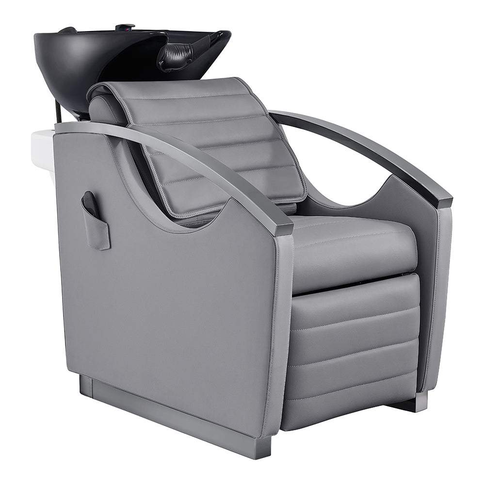 Bella V Titanium Electric Massage Reclining Backwash Shampoo Chair