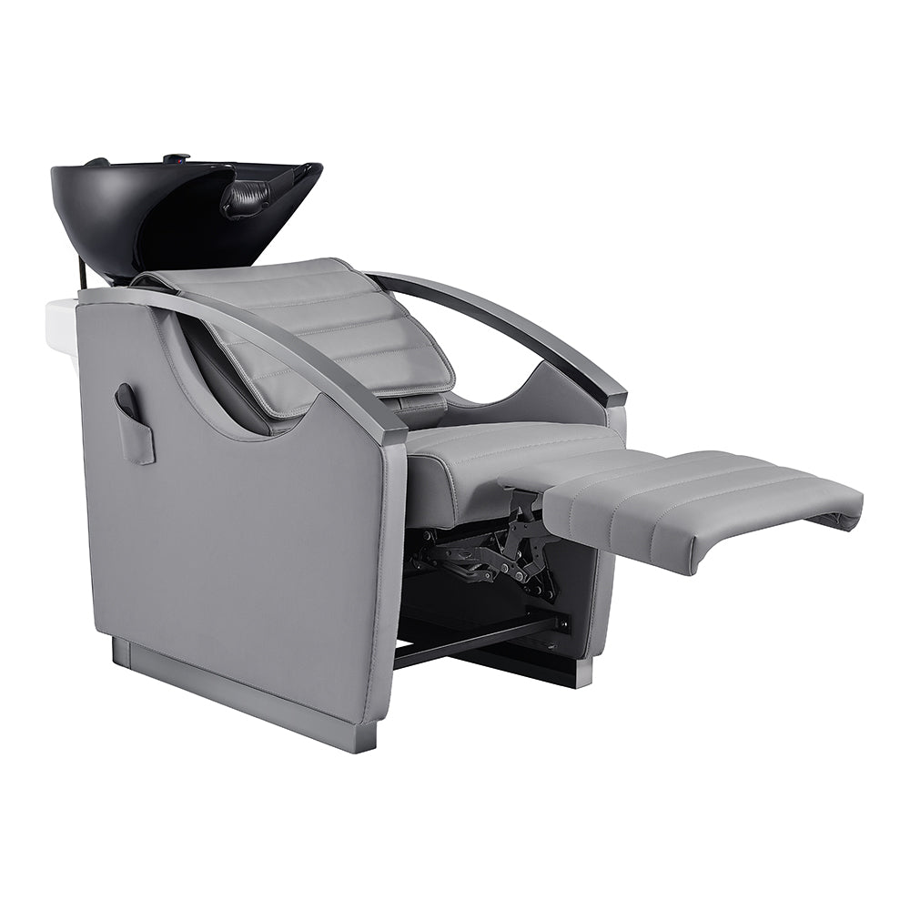 Bella V Titanium Electric Massage Reclining Backwash Shampoo Chair