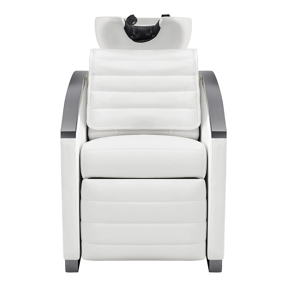 Bella V Titanium Electric Massage Reclining Backwash Shampoo Chair