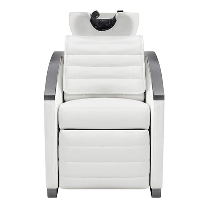 Bella V Titanium Electric Massage Reclining Backwash Shampoo Chair