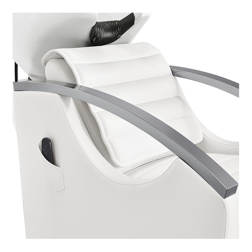 Bella V Titanium Electric Massage Reclining Backwash Shampoo Chair