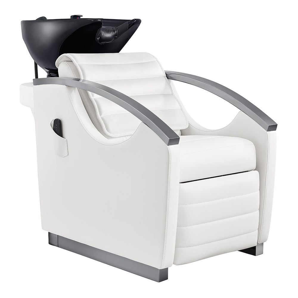 Bella V Titanium Electric Massage Reclining Backwash Shampoo Chair