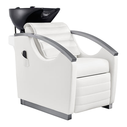 Bella V Titanium Electric Massage Reclining Backwash Shampoo Chair