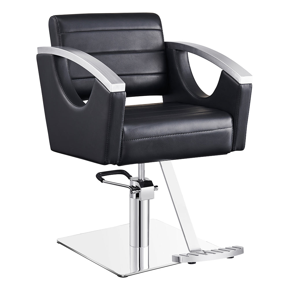 bello black salon chair