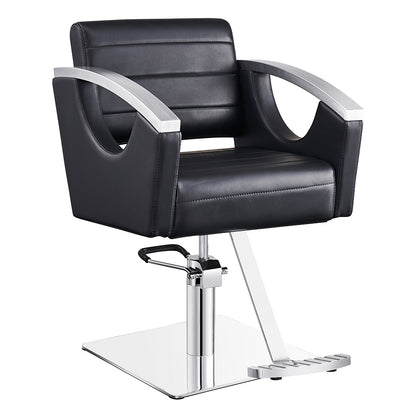 bello black salon chair