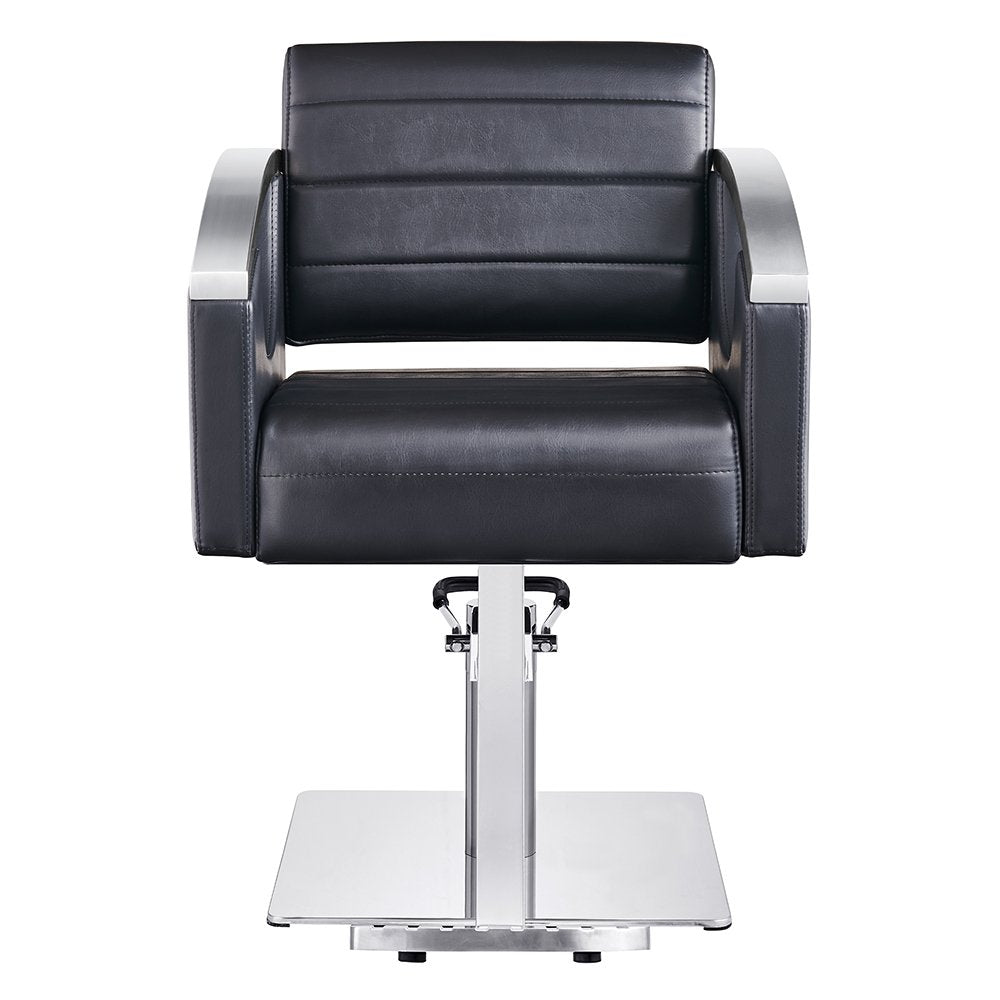 bello black salon chair