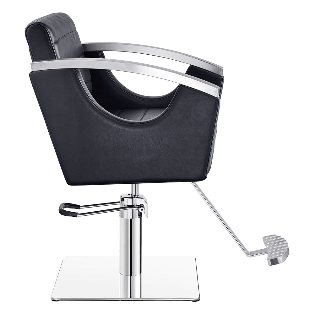 bello black salon chair