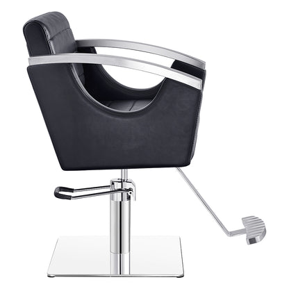 bello black salon chair