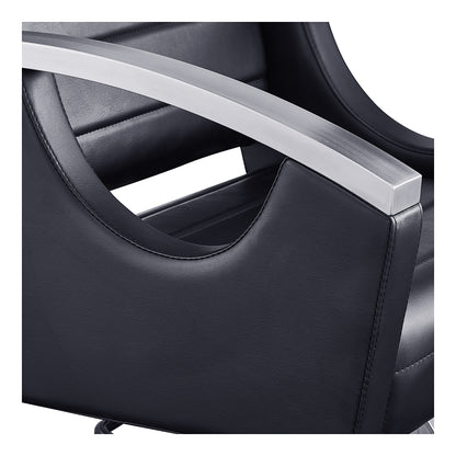 bello black salon chair