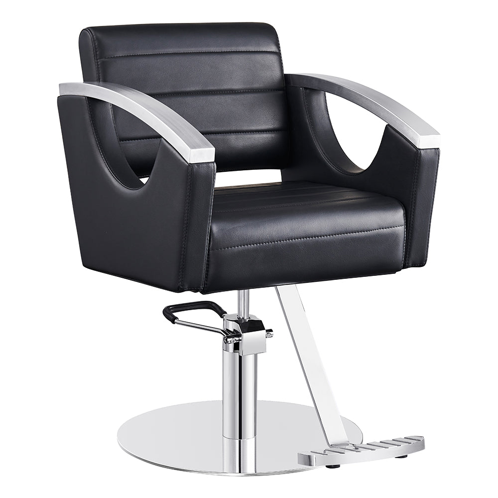 bello black salon chair