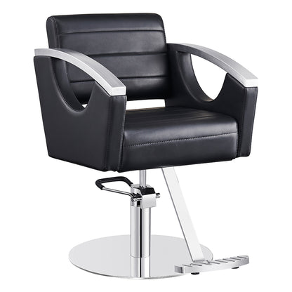 bello black salon chair