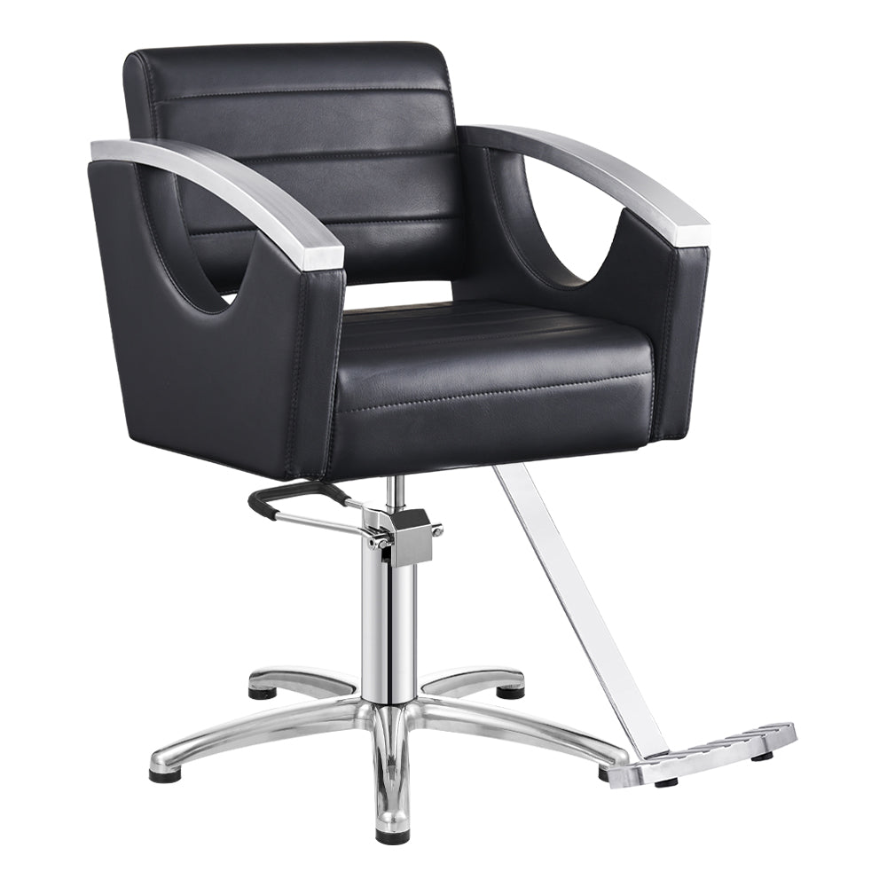 bello black salon chair