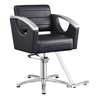 bello black salon chair