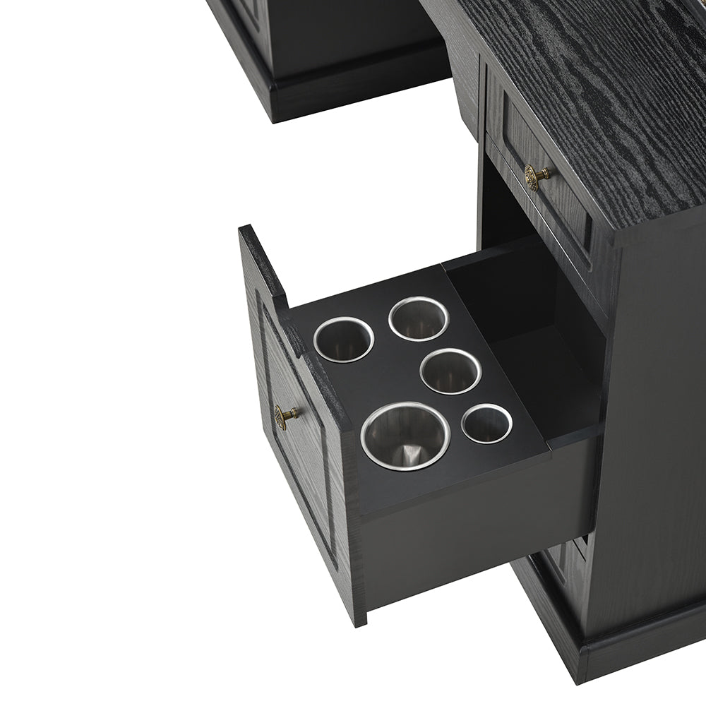 Britainnica LED-Lighted Barber Styling Station