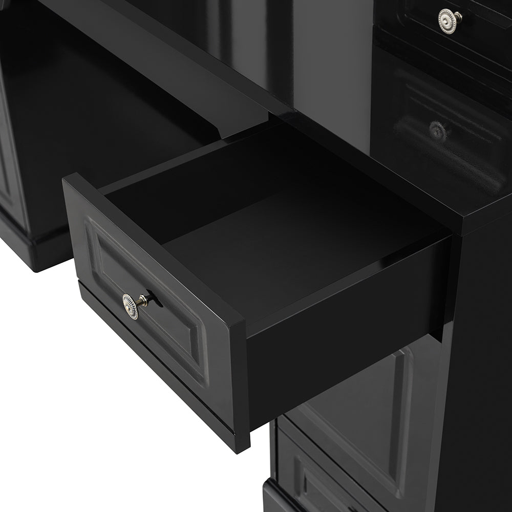 Britainnica LED-Lighted Barber Styling Station