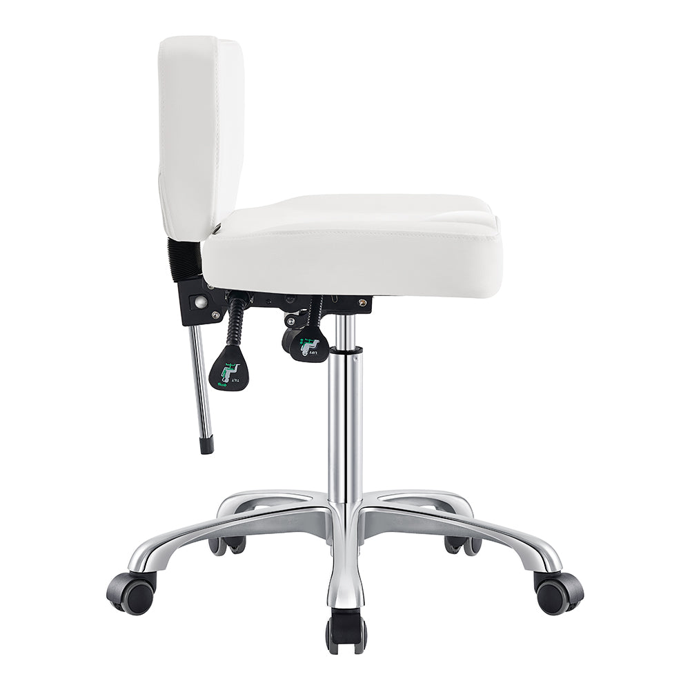 Cadence Beauty Stool On Wheels