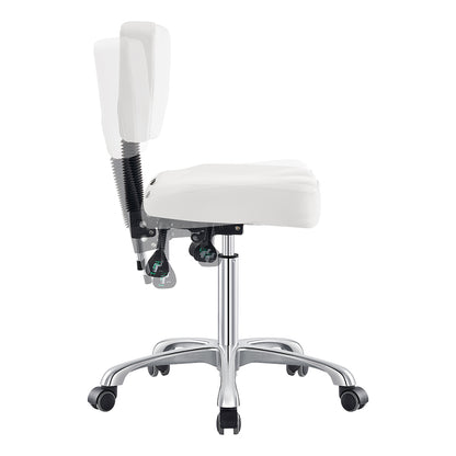 Cadence Beauty Stool On Wheelsl