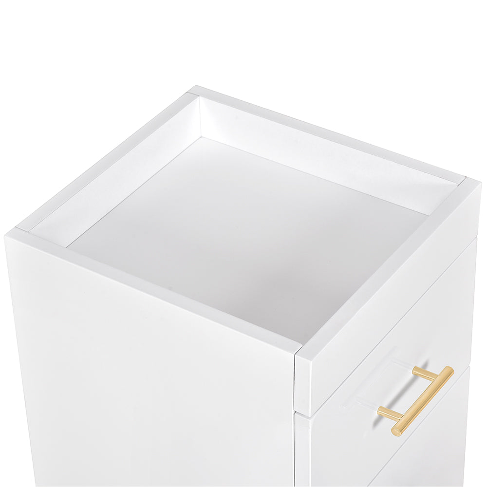 Cannes Gold Manicure Pedicure Trolley Cart