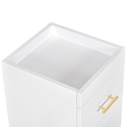 Cannes Gold Manicure Pedicure Trolley Cart