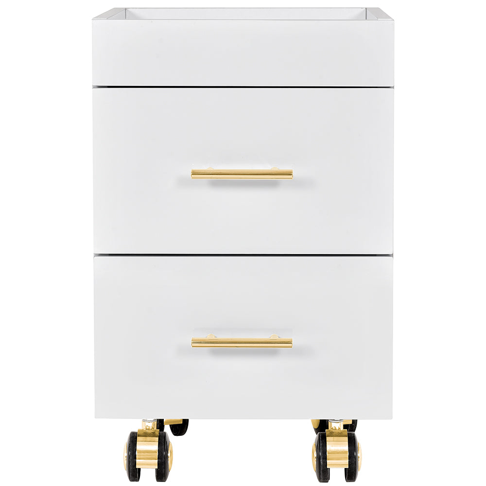 Cannes Gold Manicure Pedicure Trolley Cart