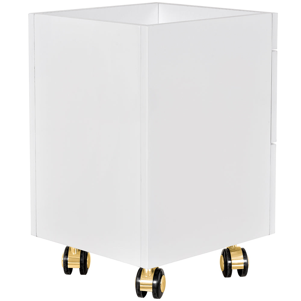 Cannes Gold Manicure Pedicure Trolley Cart