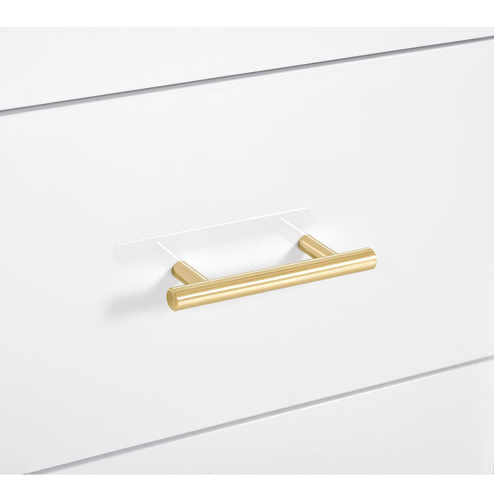 Cannes Gold Manicure Pedicure Trolley Cart