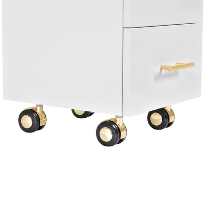 Cannes Gold Manicure Pedicure Trolley Cart