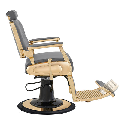 Cavalier Gray Golden Barber Chair