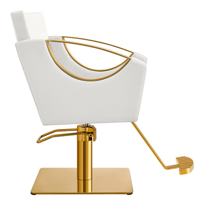 Creativita Gold Hair Styling Chair