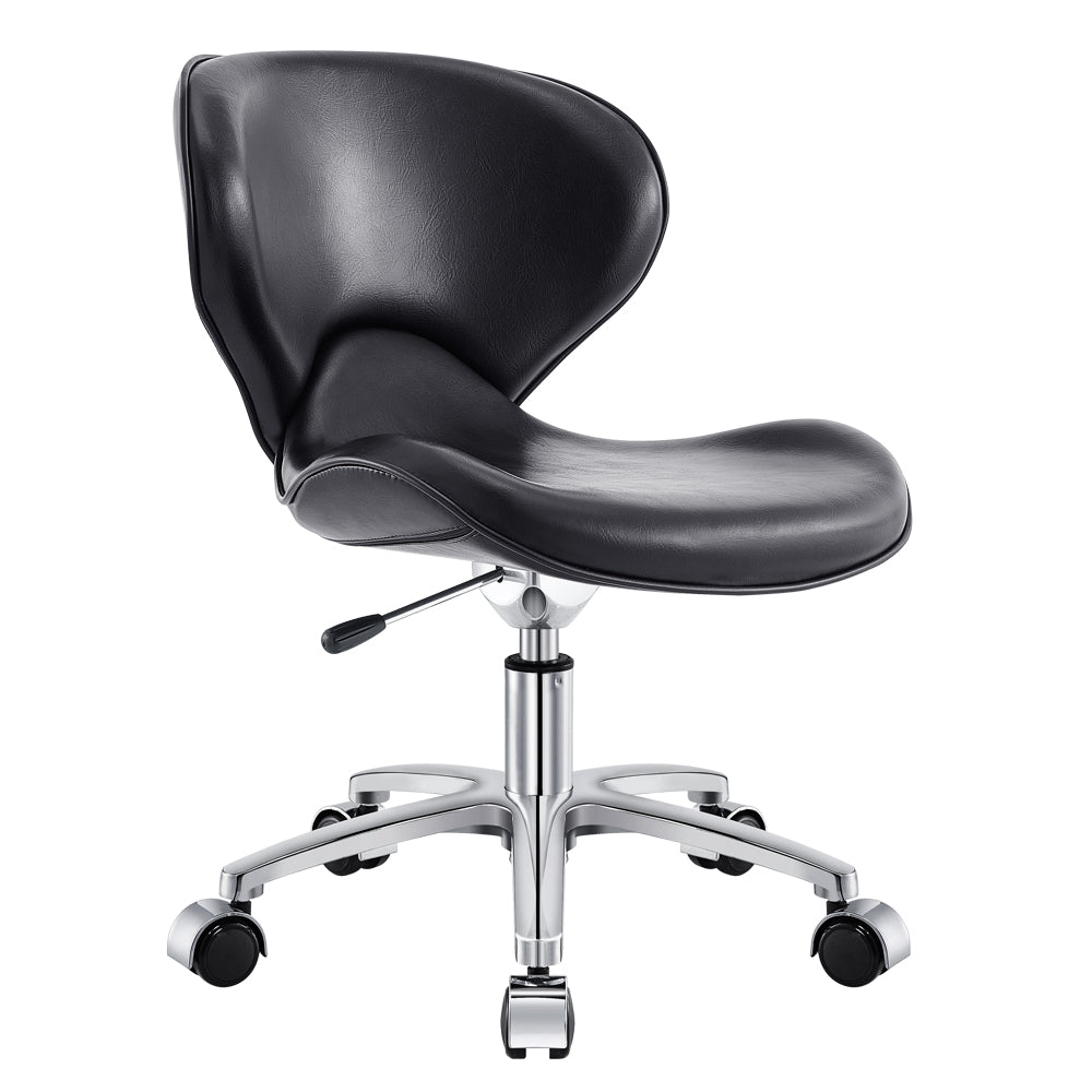 Esperto Low Stool with Backrest
