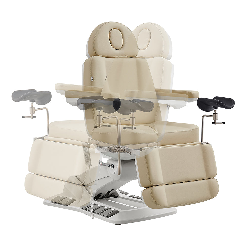 Geneva Exam Chair with stirrups