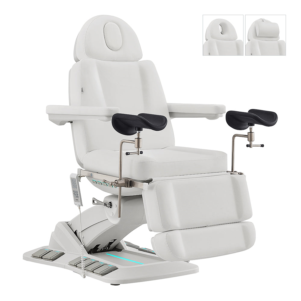 Geneva Exam Table with Stirrups - OB GYN Gynecology