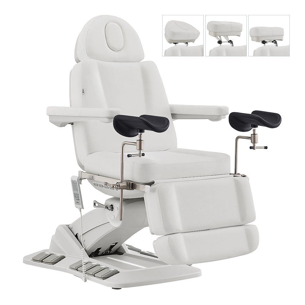Geneva Exam Table with Stirrups - OB GYN Gynecology
