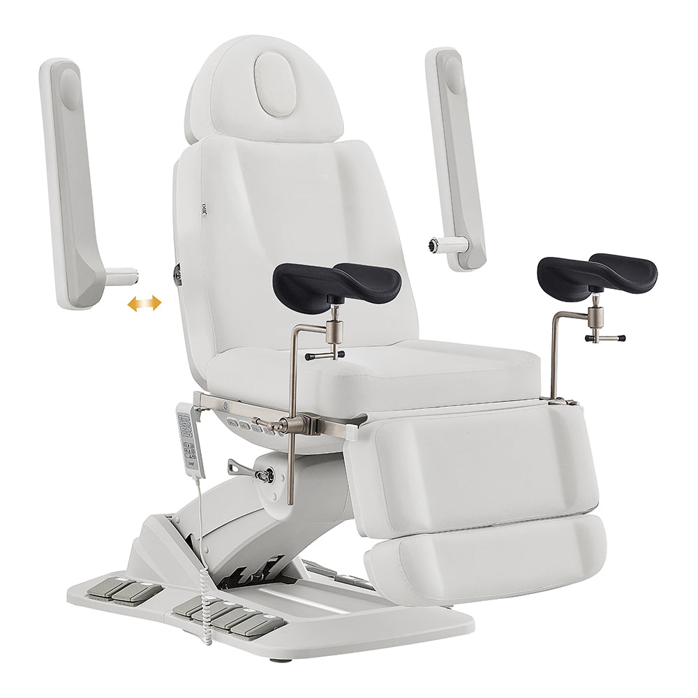 Geneva Exam Table with Stirrups - OB GYN Gynecology