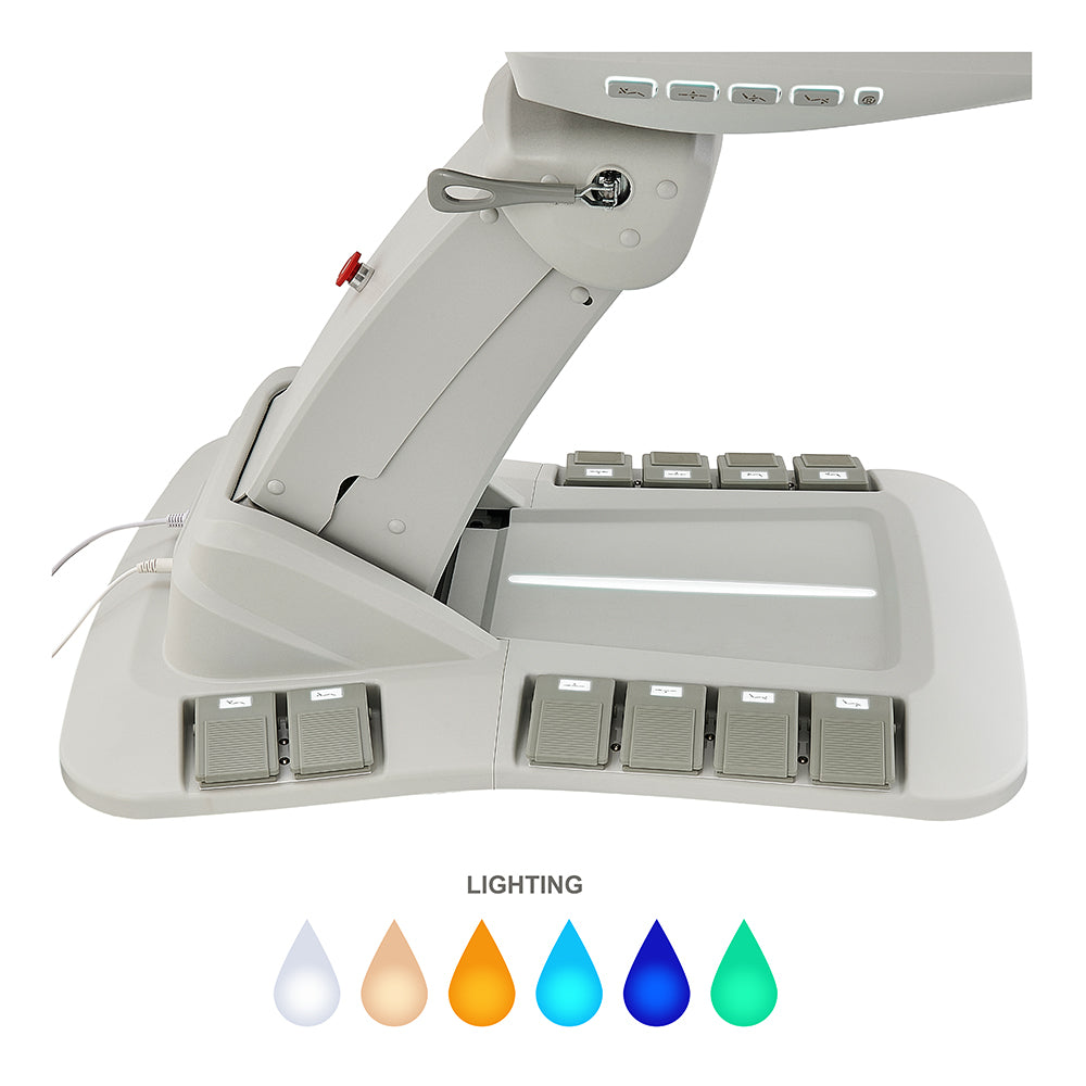 Geneva Exam Table with Stirrups - OB GYN Gynecology