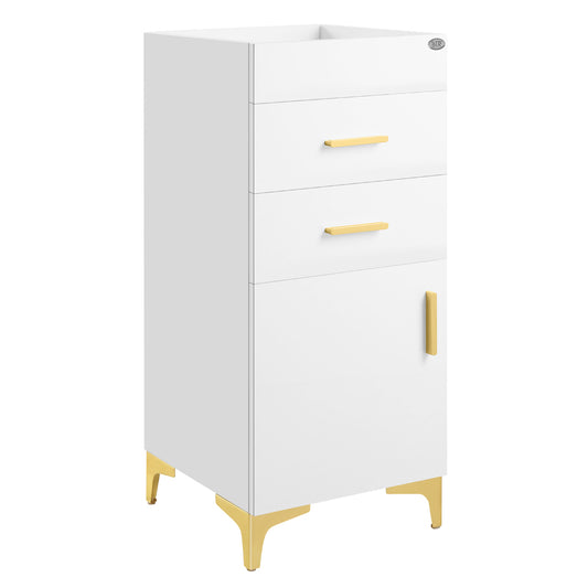 Harper Gold Salon Cabinet