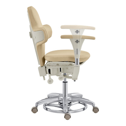hazel ergonomic ergonomic medical Lab stool
