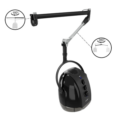 Hydra Wall Mounted Hair Dryer
