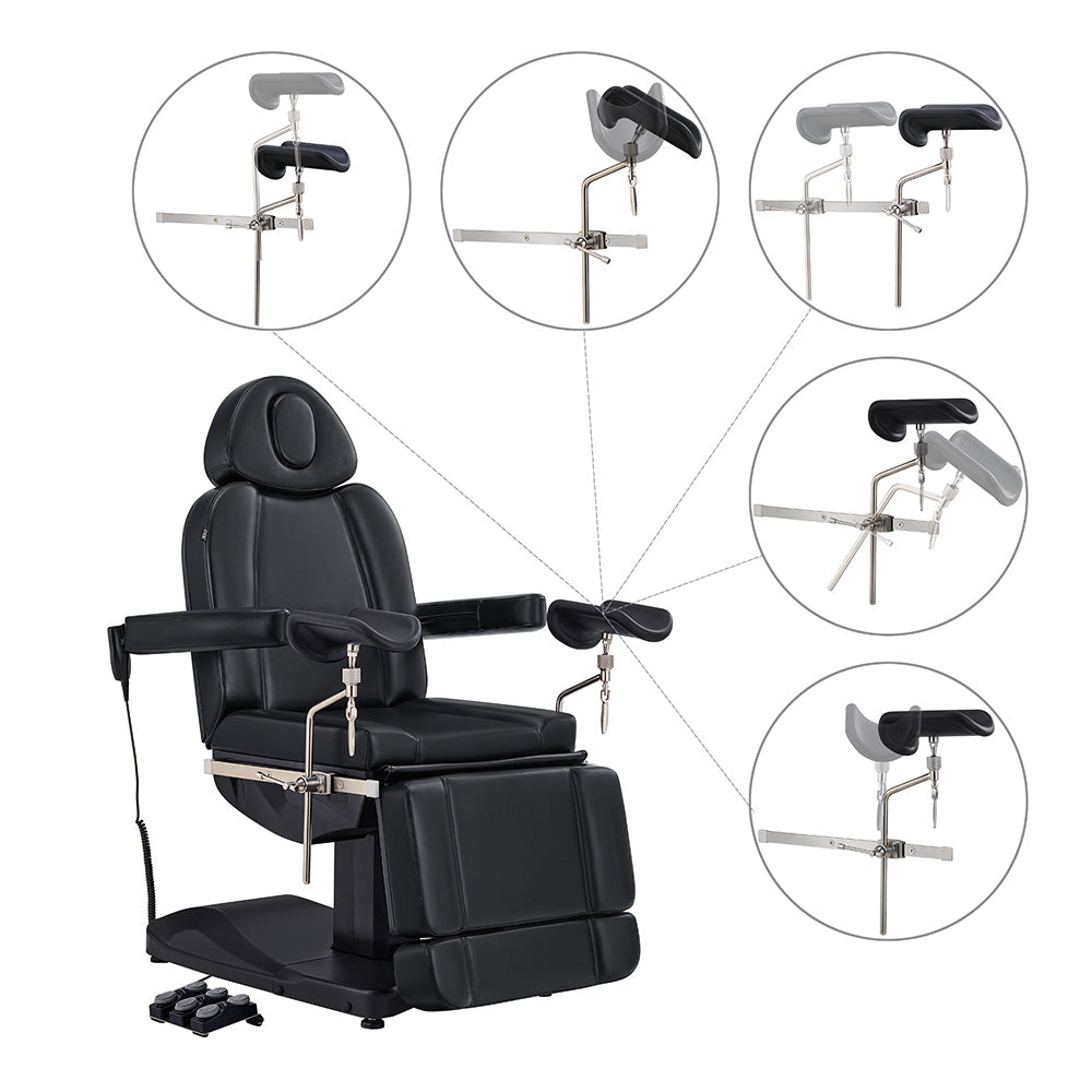 Ink OB gyno chair With Stirrups   