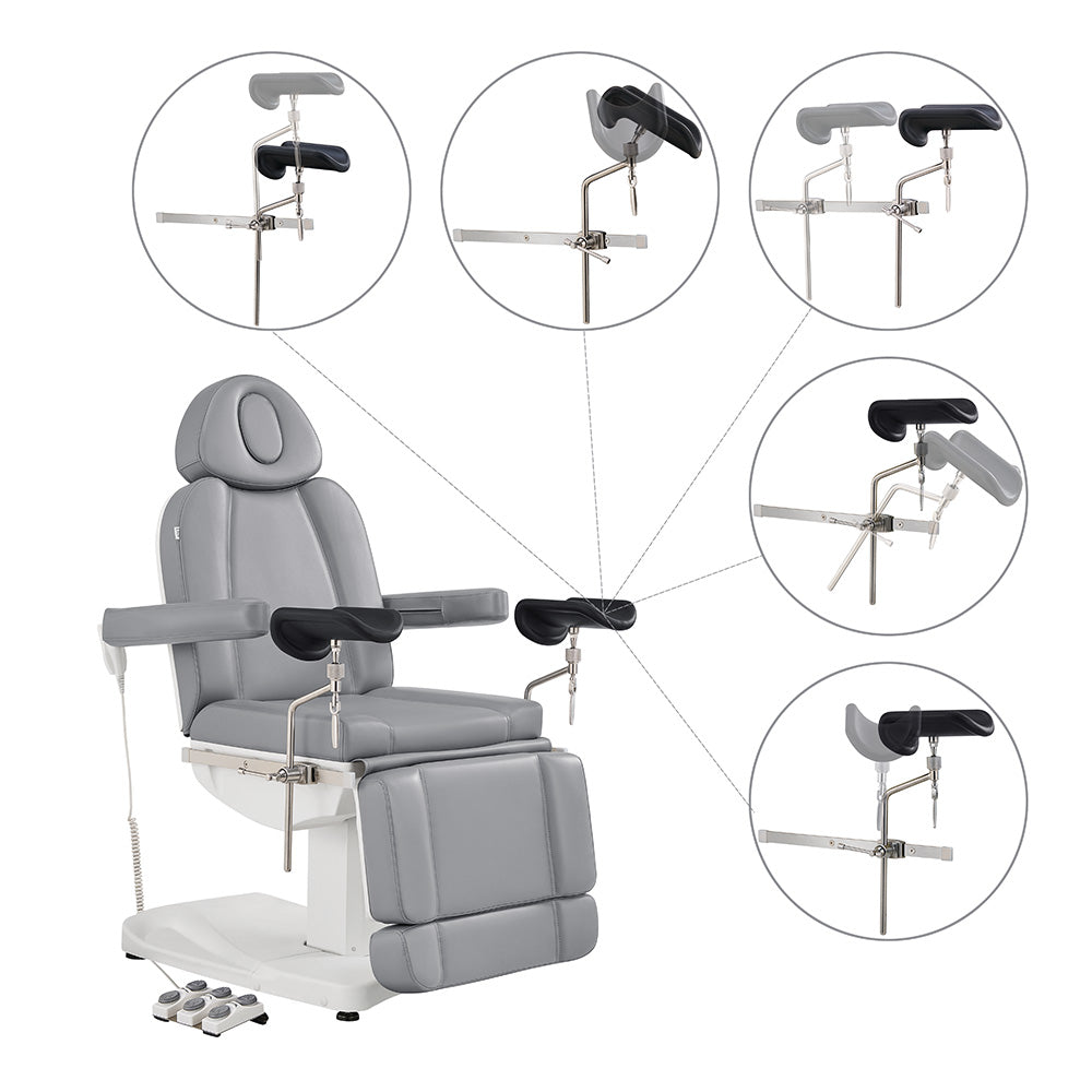 Ink OB exam table Stirrups 