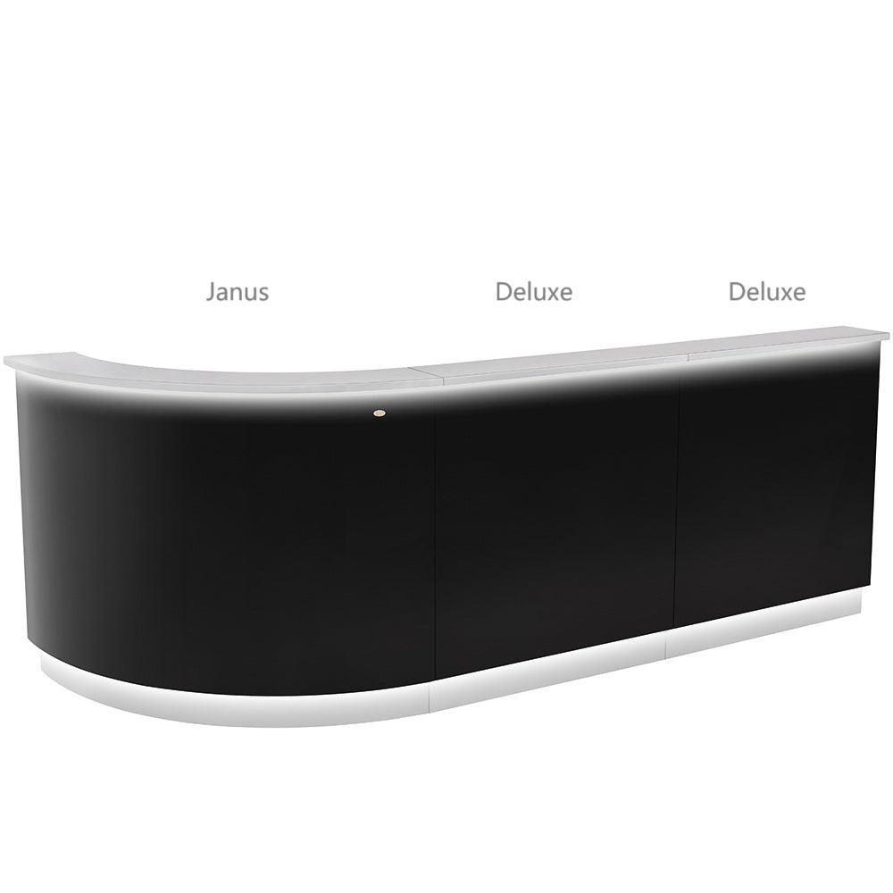 Janus L Shaped Reception Desk