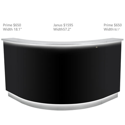 Janus Curved Reception Counter Desk