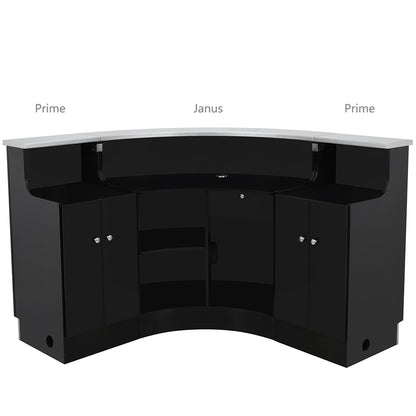 Janus Curved Reception Counter Desk